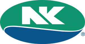 Green and blue NK seed logo